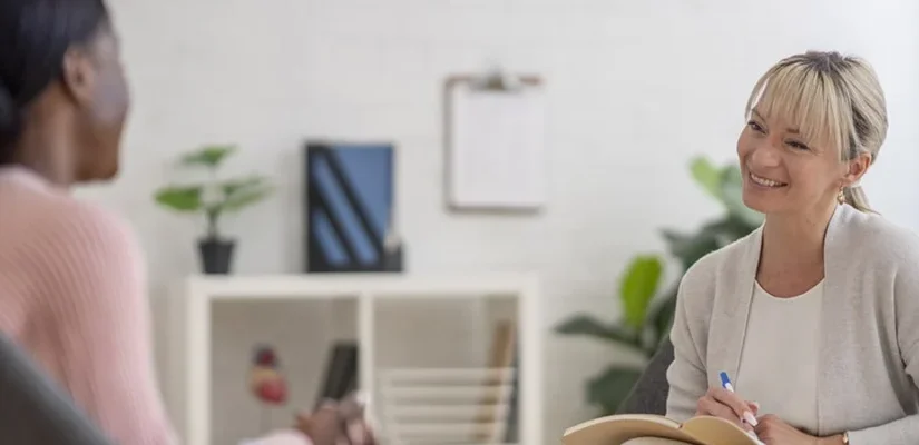 Young Woman in a  Counseling Session