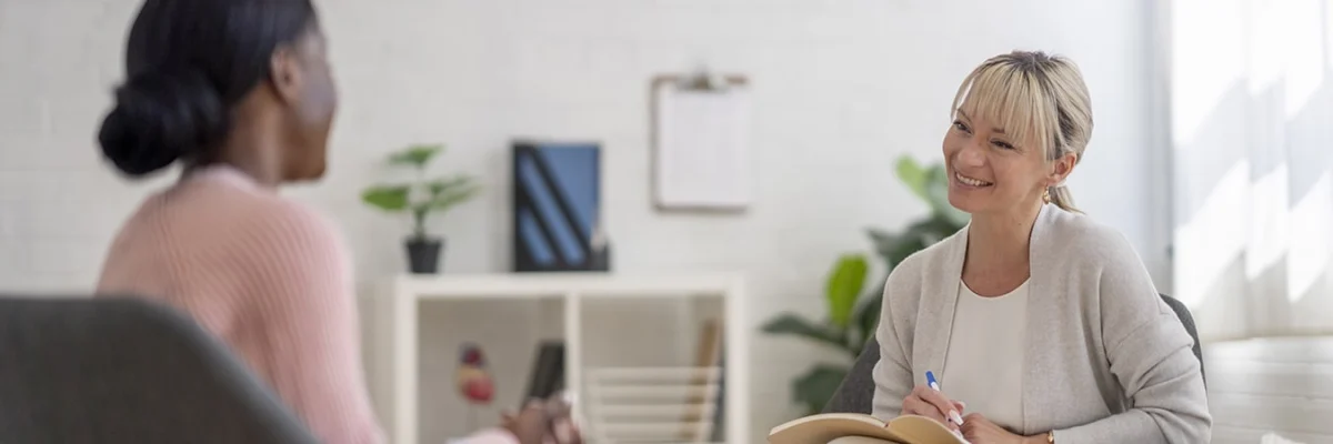Young Woman in a  Counseling Session