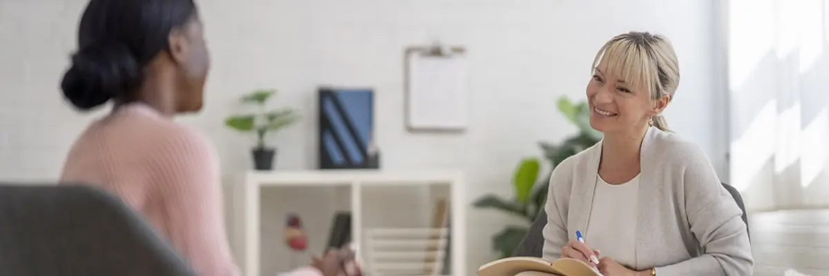 Young Woman in a  Counseling Session